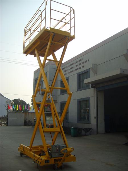 With mobile table lift